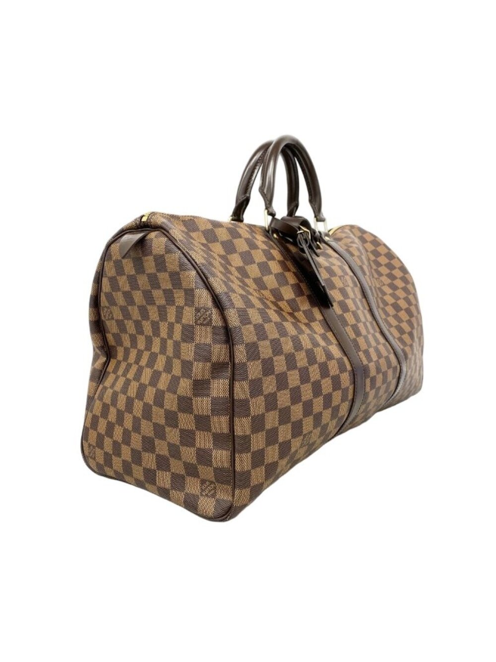 Louis Vuitton Boston Bag Damier Keepall 50 Ebene - Picture 2 of 10